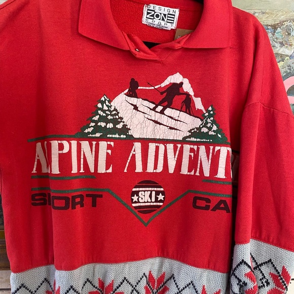 VTG sweater pine d’aventure - Picture 2 of 3